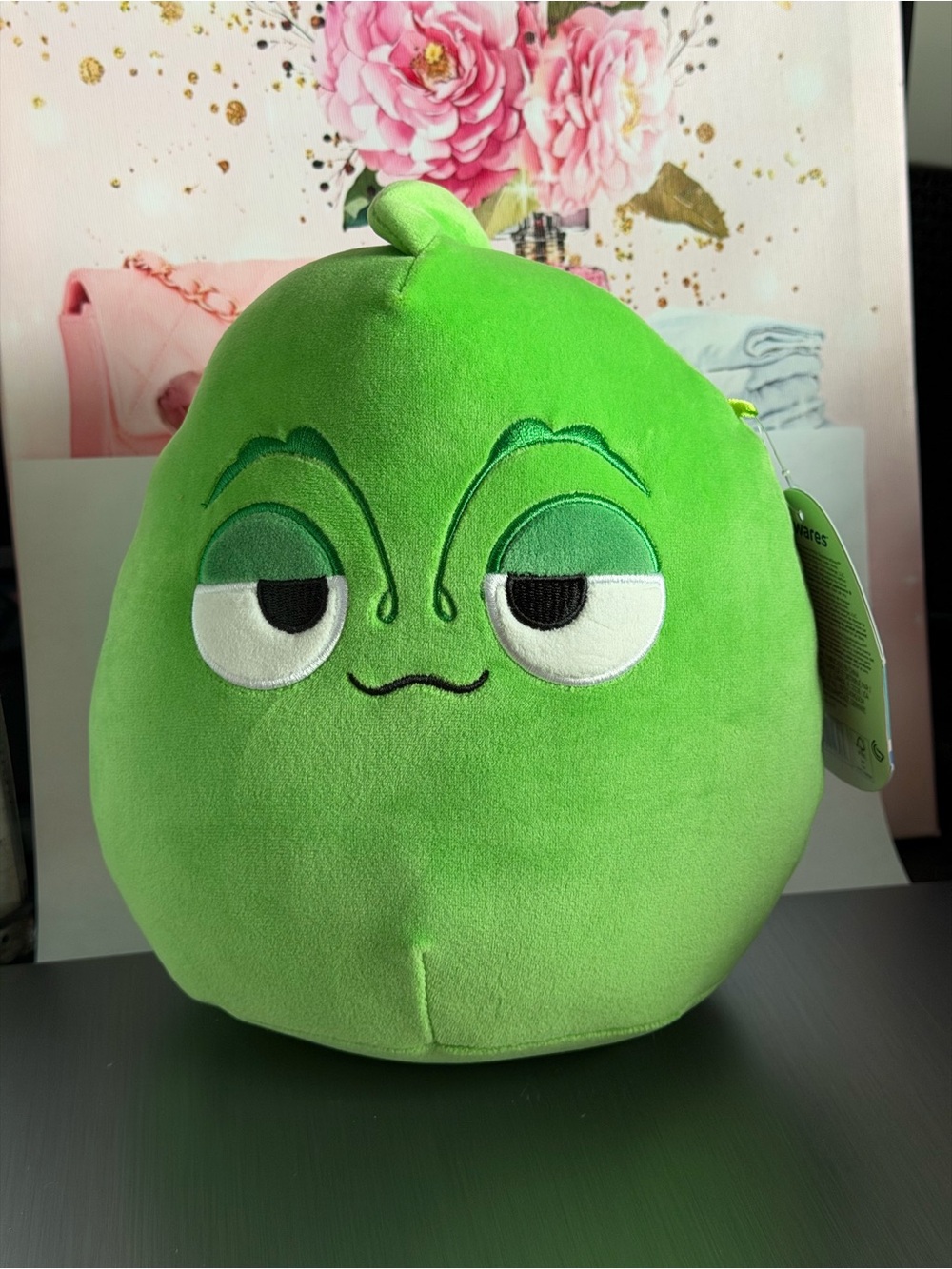 Green Plush Character Squishmallow-Style Kids Toy Pascal